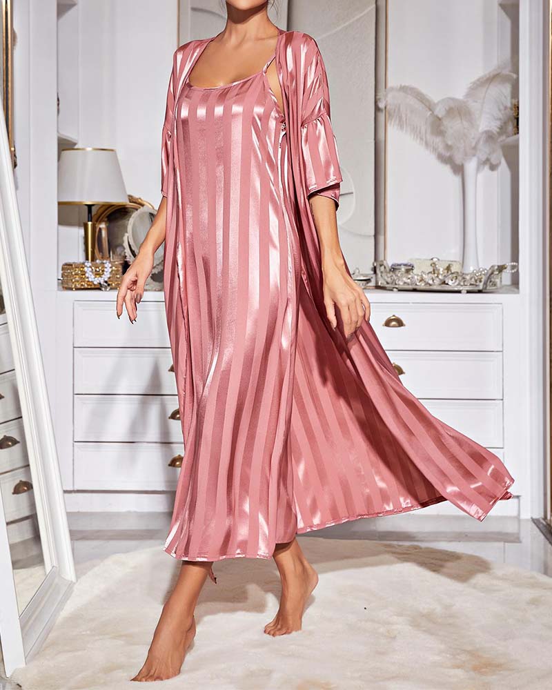 🌷 Camisola em Robe Longo - Toque de Conforto