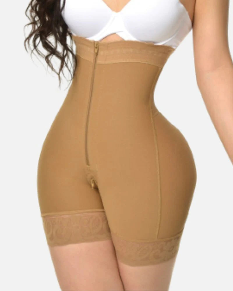 Cinta Colombiana Redutora com Controle Abdominal e Fecho Frontal