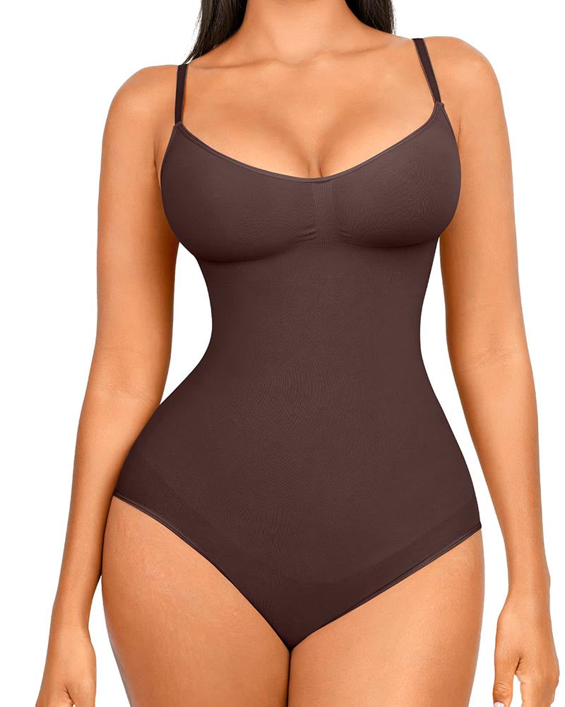 Body Modelador Completo com Controle de Cintura e Abdômen – Sem Costuras e Confortável