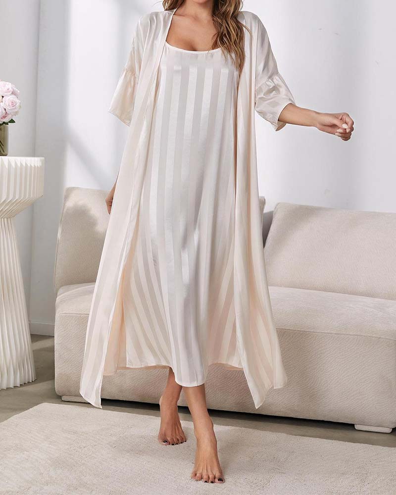 🌷 Camisola em Robe Longo - Toque de Conforto