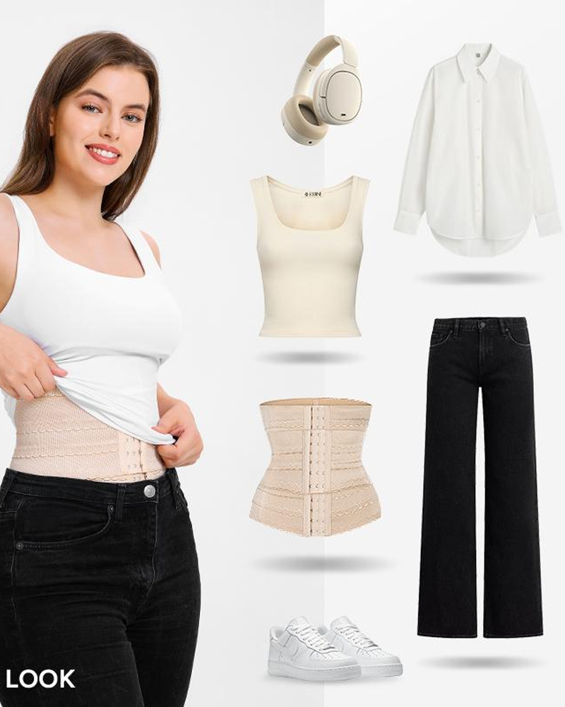 Body Fitness Respirável com Suporte e Modelagem para Academia