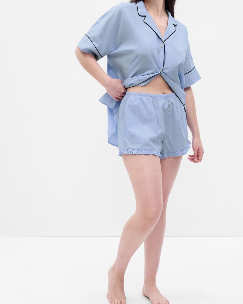 Pijama Delicadeza e Leveza - Conjunto Short e Blusa