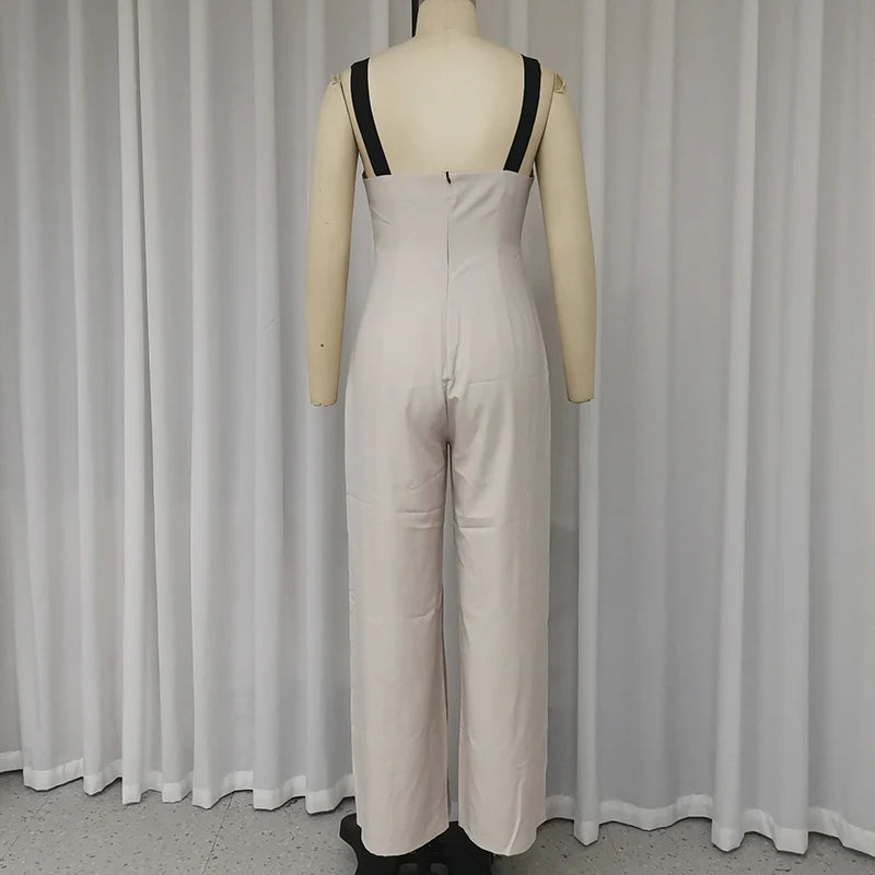 Macacão Halter com Costas Abertas – Sensualidade e Estilo Casual em um Só Look