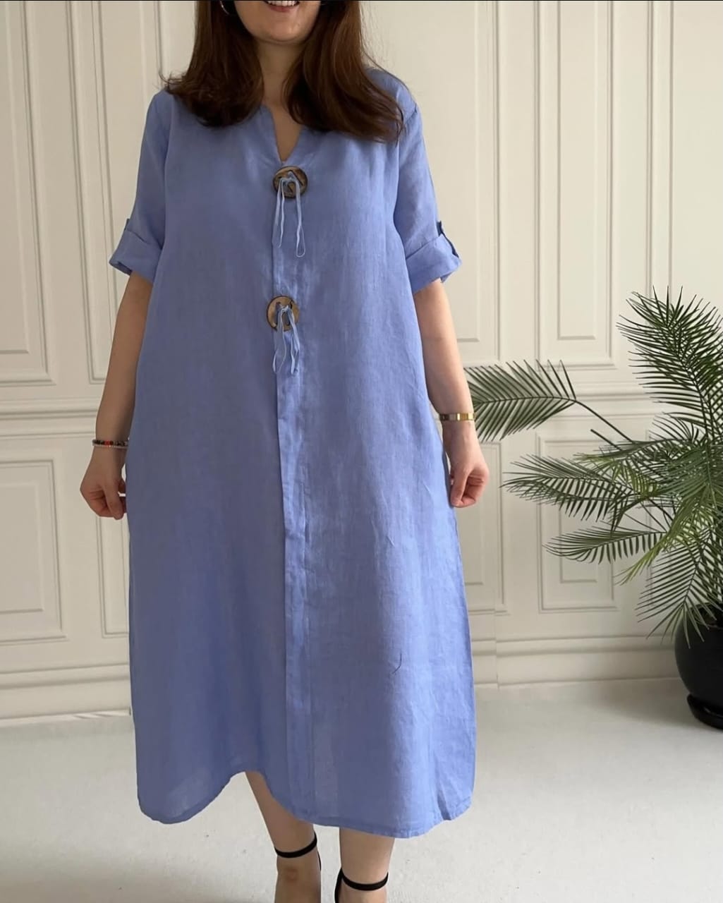 Vestido Marina - (COMPRA 1 E LEVA 2) + CINTO DE BRINDE