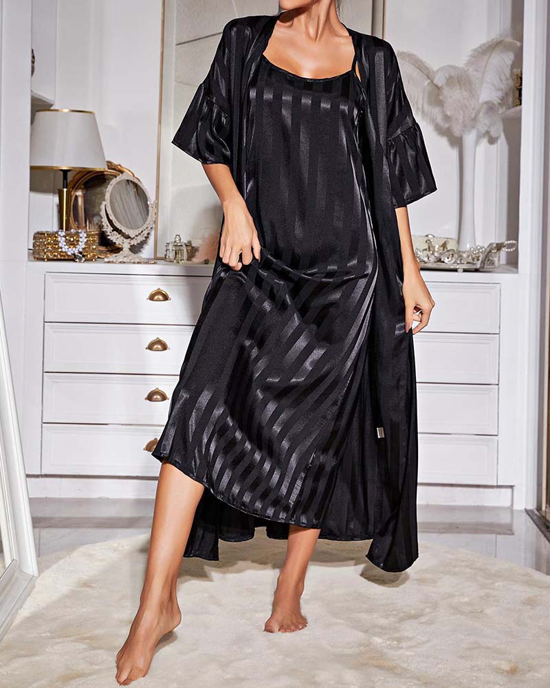 🌷 Camisola em Robe Longo - Toque de Conforto