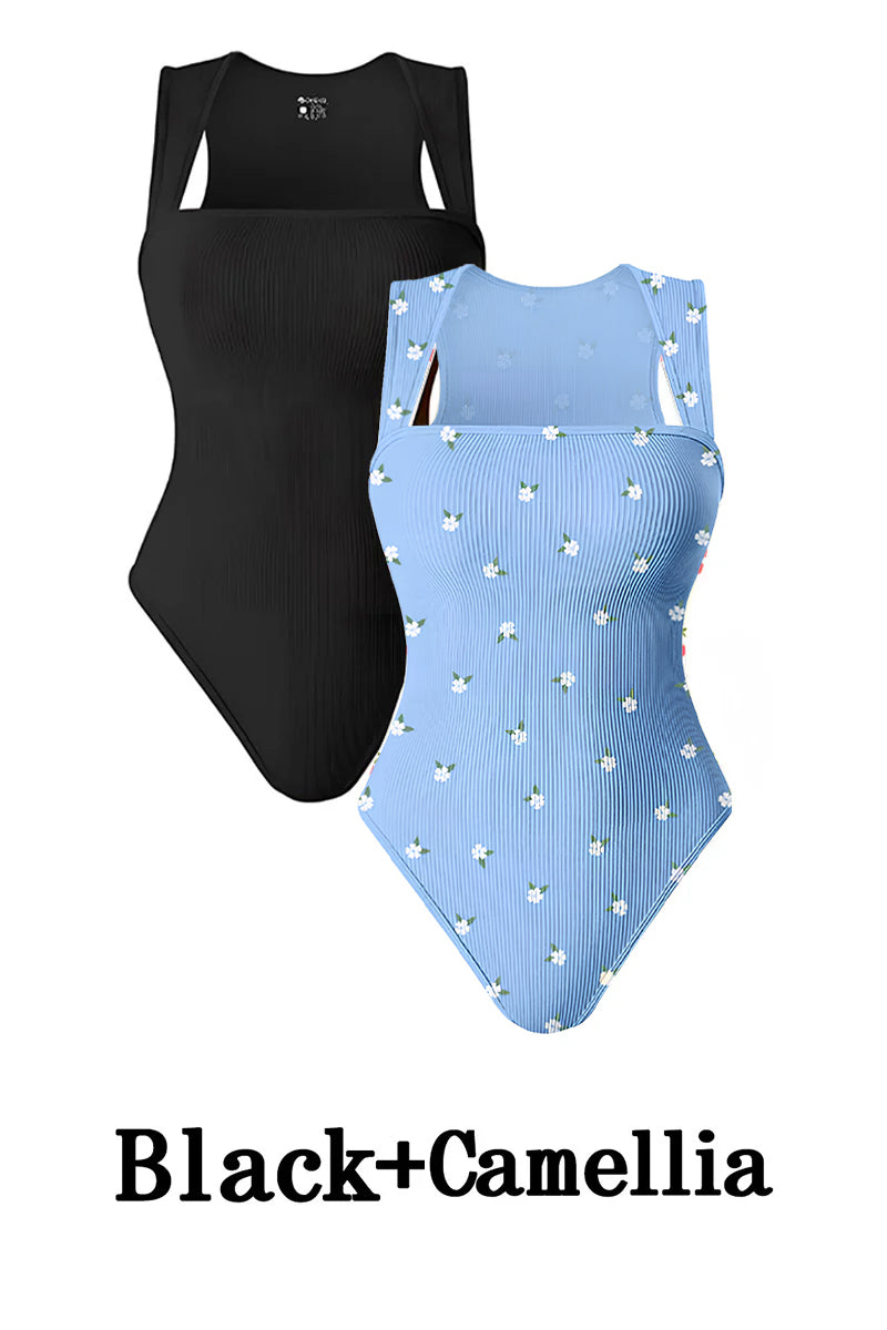 Body Sem Mangas com Controle Abdominal e Efeito Redutor