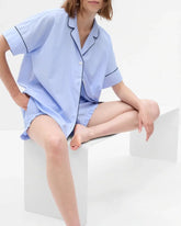 Pijama Delicadeza e Leveza - Conjunto Short e Blusa