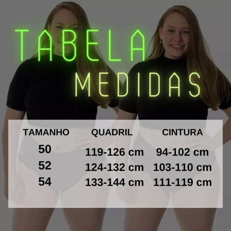 Calcinha Fitness SculpFit Cintura Alta PLUS SIZE