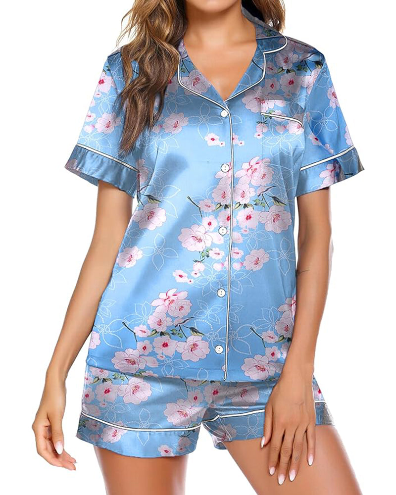 Diosa del Noite - Pijama Curto Estampado
