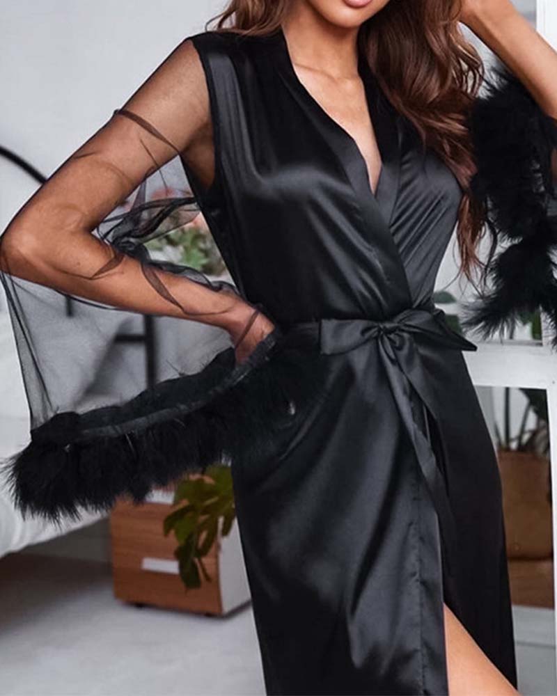 Desejo em Renda - Camisola Sexy Sono Conforto
