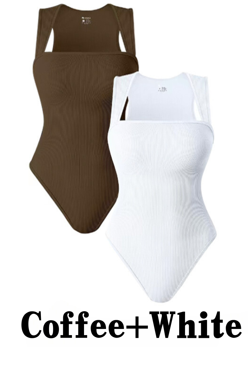 Body Sem Mangas com Controle Abdominal e Efeito Redutor