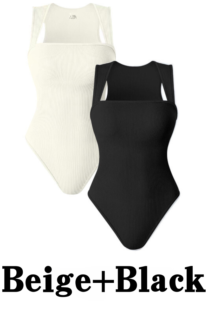 Body Sem Mangas com Controle Abdominal e Efeito Redutor