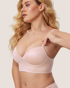 Diosa Glam™ Sutiã Push Up Sem Aro e Ultrafino