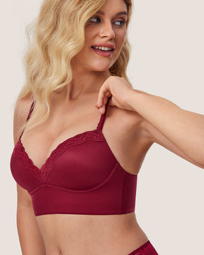 Diosa Glam™ Sutiã Push Up Sem Aro e Ultrafino