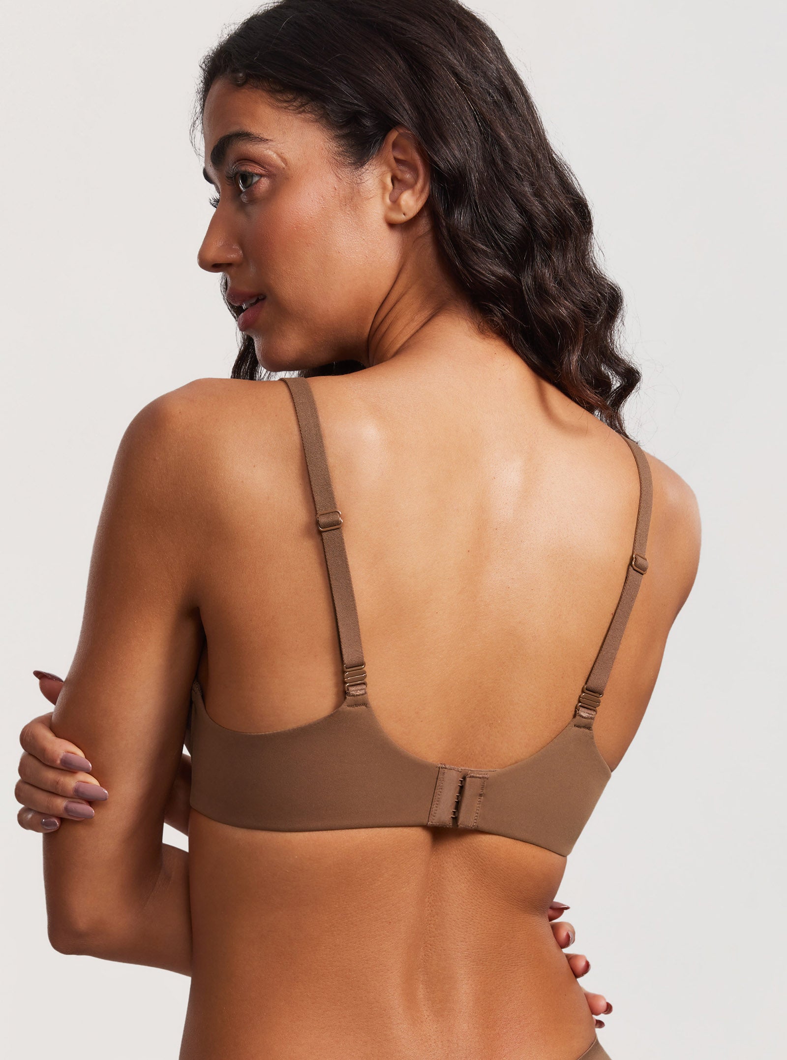 DIOSA GLAM™ Sutiã Demi Acolchoado com Toque Suave