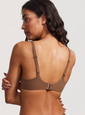 DIOSA GLAM™ Sutiã Demi Acolchoado com Toque Suave