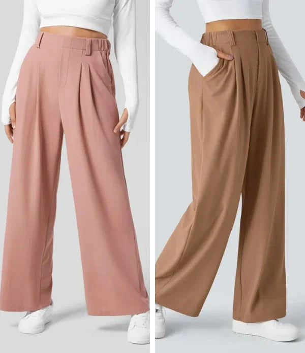 Calça Palazzo Comfort® – Compre 1 Leve 2 – Brinde Exclusivo 🎁