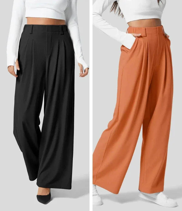 Calça Palazzo Comfort® – Compre 1 Leve 2 – Brinde Exclusivo 🎁