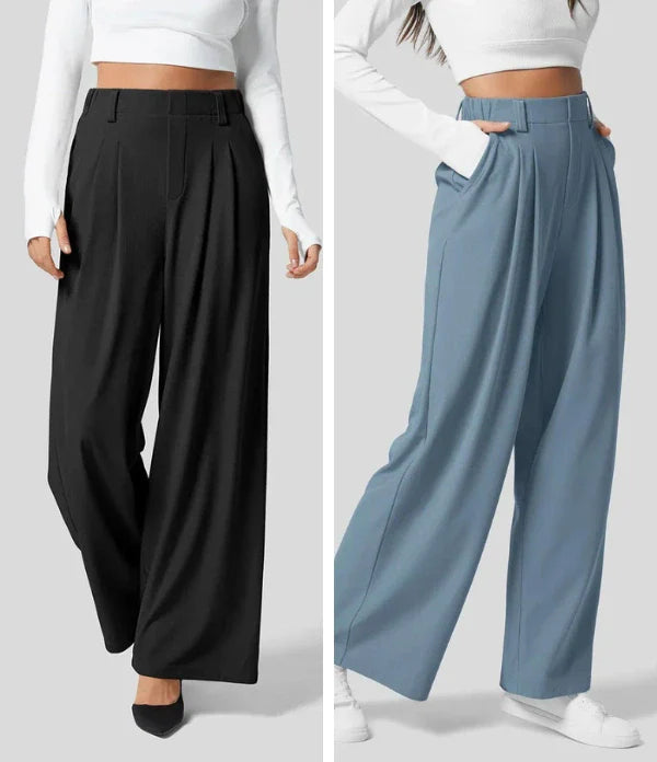 Calça Palazzo Comfort® – Compre 1 Leve 2 – Brinde Exclusivo 🎁