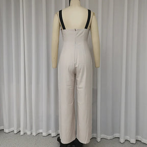 Macacão Halter com Costas Abertas – Sensualidade e Estilo Casual em um Só Look