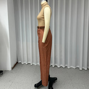 Conjunto Moderno e Confortável – Suéter sem Mangas e Calça Solta com Estilo