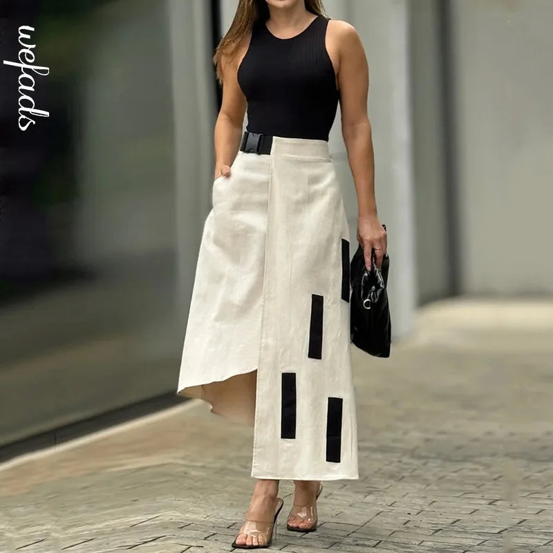 Conjunto Formal Chic – Blazer sem Mangas e Calça Reta para um Visual Impecável