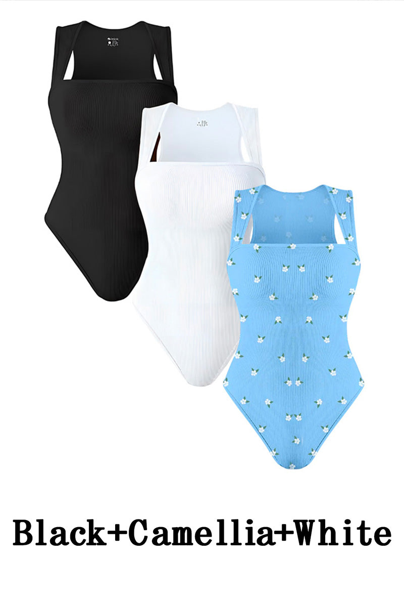 Body Sem Mangas com Controle Abdominal e Efeito Redutor