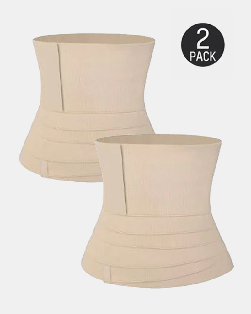 Cinta Sauna de Alta Compressão com Faixa Redutora e Corselet Integrado