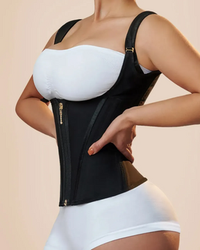 Cinta Modeladora com Barbatanas de Aço para Máximo Controle
