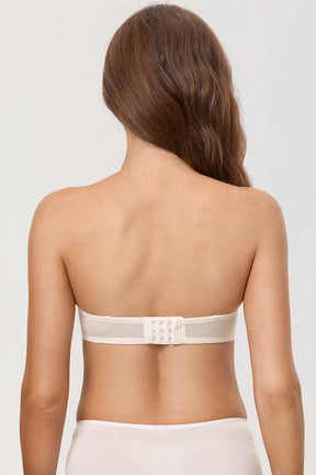 Diosa Glam™ Sutiã Push Up Sem Alças com Renda