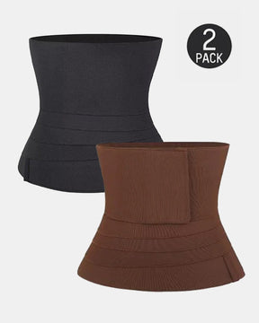 Cinta Sauna de Alta Compressão com Faixa Redutora e Corselet Integrado