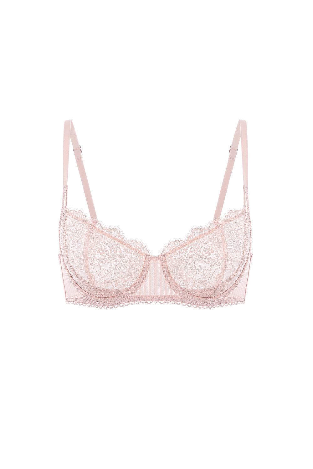 Diosa Glam™ Sutiã Balconet Push Up com Renda Sensual