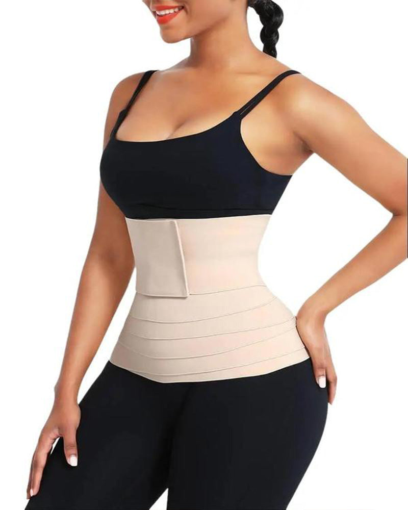 Cinta Sauna de Alta Compressão com Faixa Redutora e Corselet Integrado