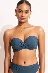 Sexy Strapless Bandeau Bikini Top