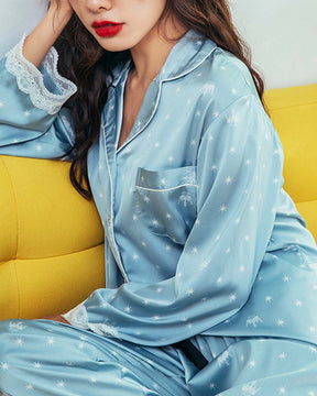 ☁️ Look Conforto e Aconchego – Pijama em Linho de Seda e Linha Natural